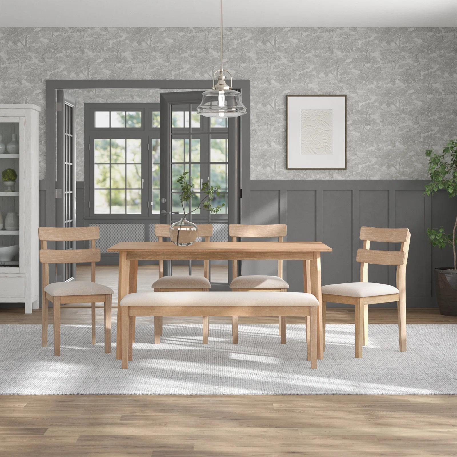 Eickhoff 6 - Person Solid Wood Dining Set | Wayfair North America