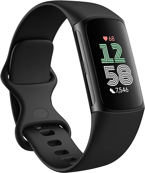 Fitbit Charge 6 Fitness Tracker with Google apps, Heart Rate on Exercise Equipment, 6-Months Prem... | Amazon (US)