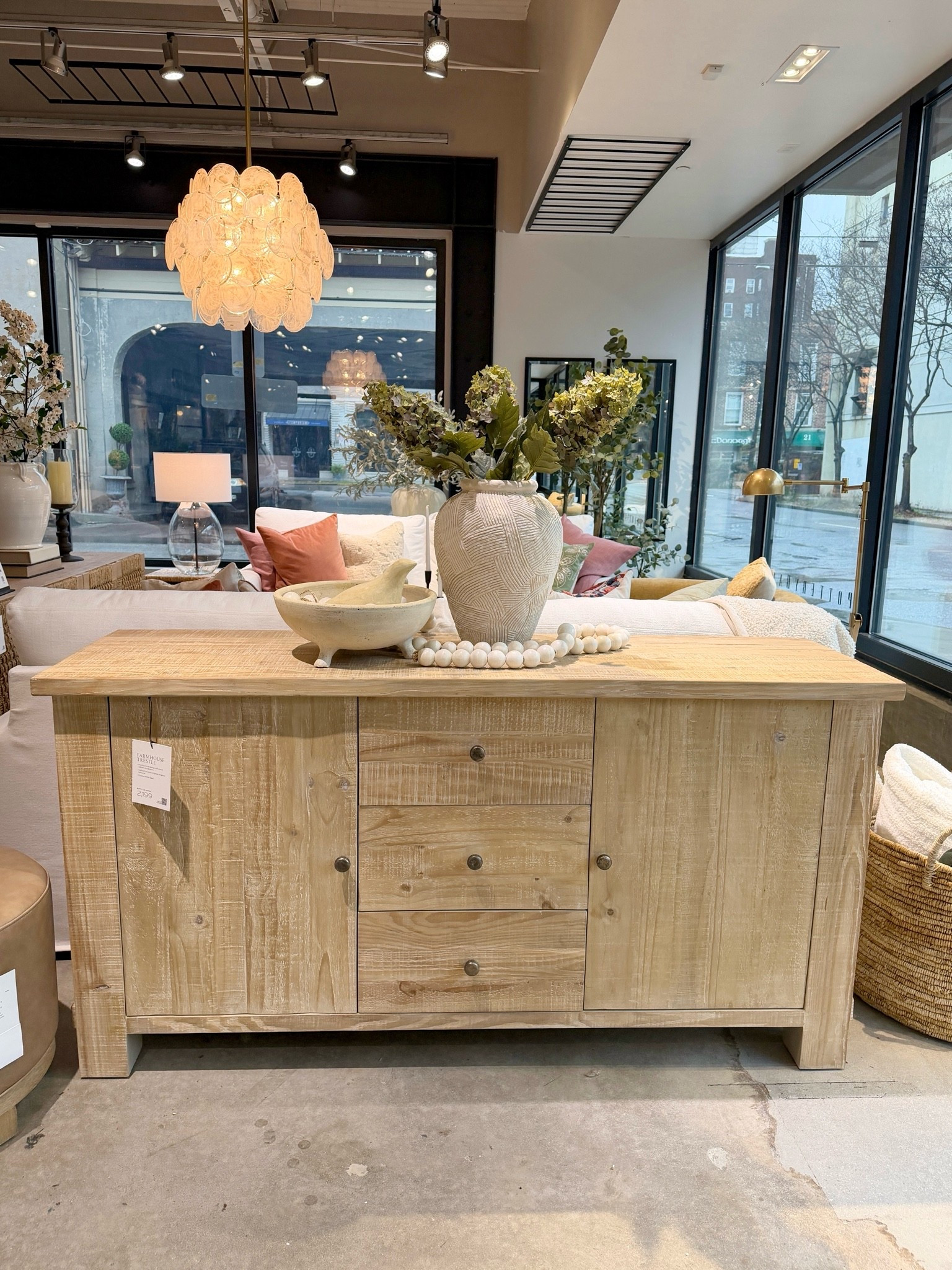 Modern farmhouse favorite! 😍 The Farmhouse Trestle Buffet from Pottery Barn features beautiful reclaimed pine wood in a soft Pale Sand finish that adds warmth and natural texture to a space. 🤎 The classic silhouette and antique-style hardware give it that perfect blend of rustic charm and timeless farmhouse style.A beautiful storage piece for a dining room, entryway, or living area. Linked it here! ✨ #PotteryBarn #FarmhouseStyle #Sideboard

#LTKHome #LTKSaleAlert