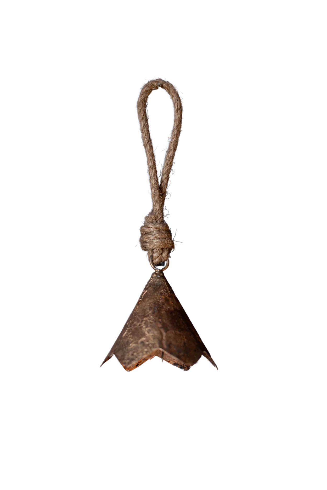 Scallop Brass Bell Ornament | Luxe B Co