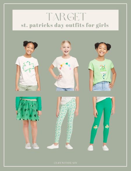 St. Patrick's day looks for girls from Target. 

#LTKFind #LTKSeasonal #LTKkids