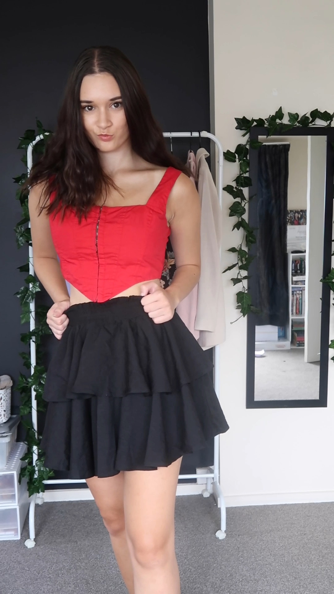 Red Corset Top Sleeveless Square … curated on LTK