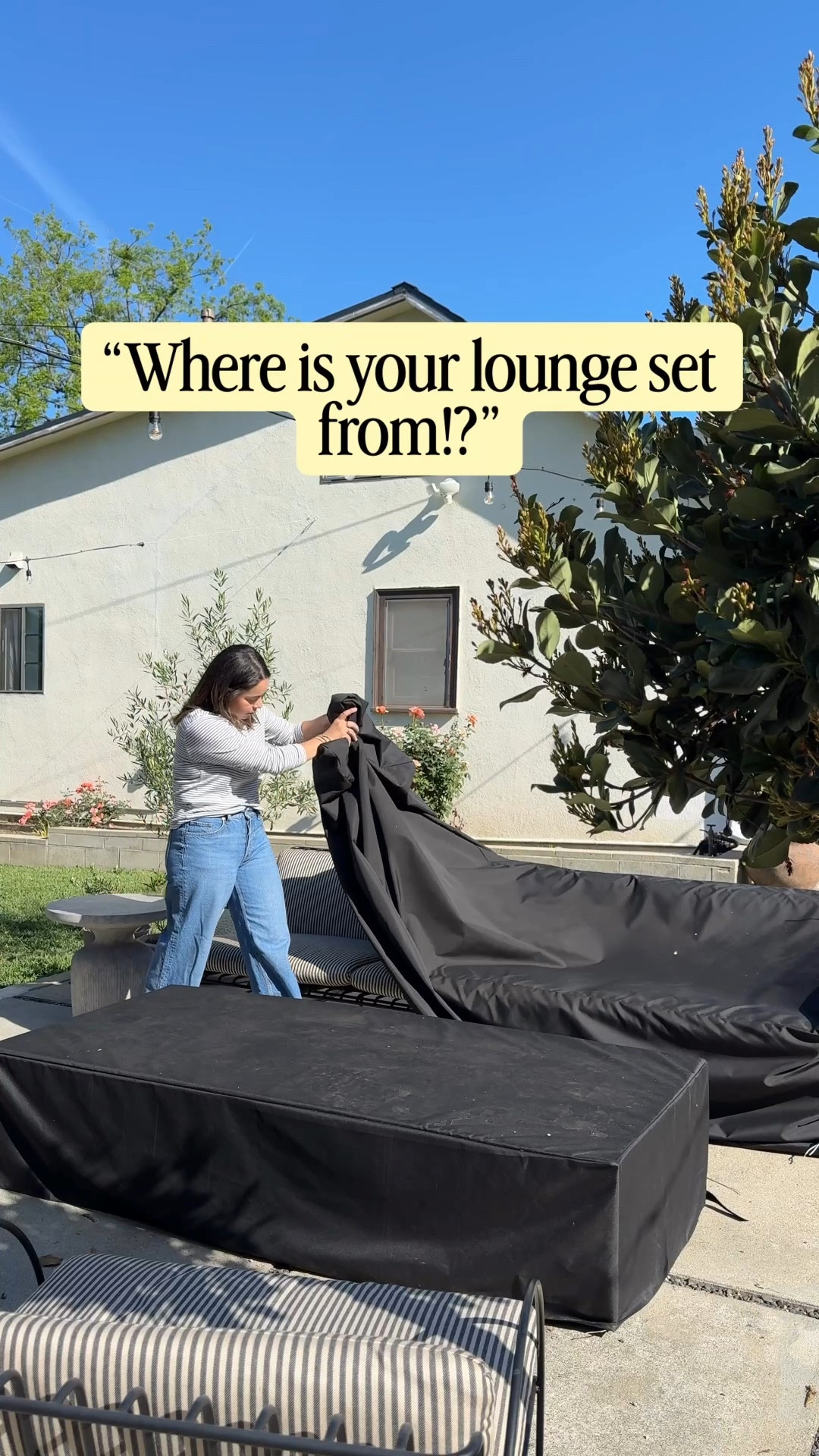 Our Honest Review on the Costa Black metal lounge set. I fell in love with the design and sometimes that requires thinking outside of the box to turn a 3.5 star review into a 5 star one ⭐️ 