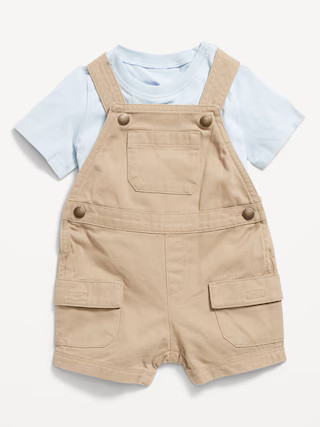 Short-Sleeve T-Shirt and Shortalls Set for Baby | Old Navy (US)