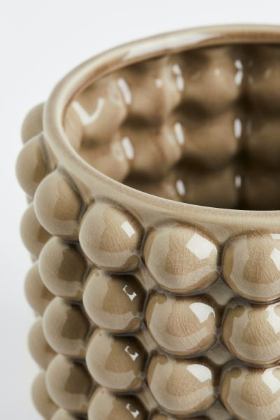 Large Plant Pot with Bubbles | H&M (US + CA)