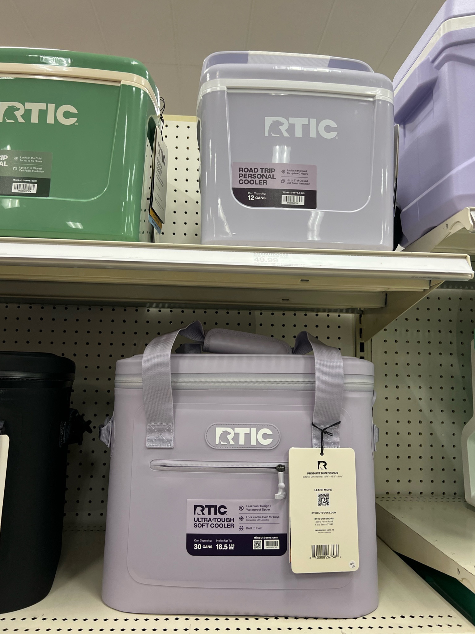 RTIC Outdoors Soft Pack 30 Cans Soft Sided Cooler - Dusty Lilac and RTIC Outdoors Road Trip 8qt Personal Hard Sided Cooler - Dusty Lilac 💜

#LTKFindsUnder100 #LTKTravel #LTKActive