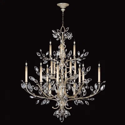 Crystal Laurel 57" Round Chandelier | Perigold