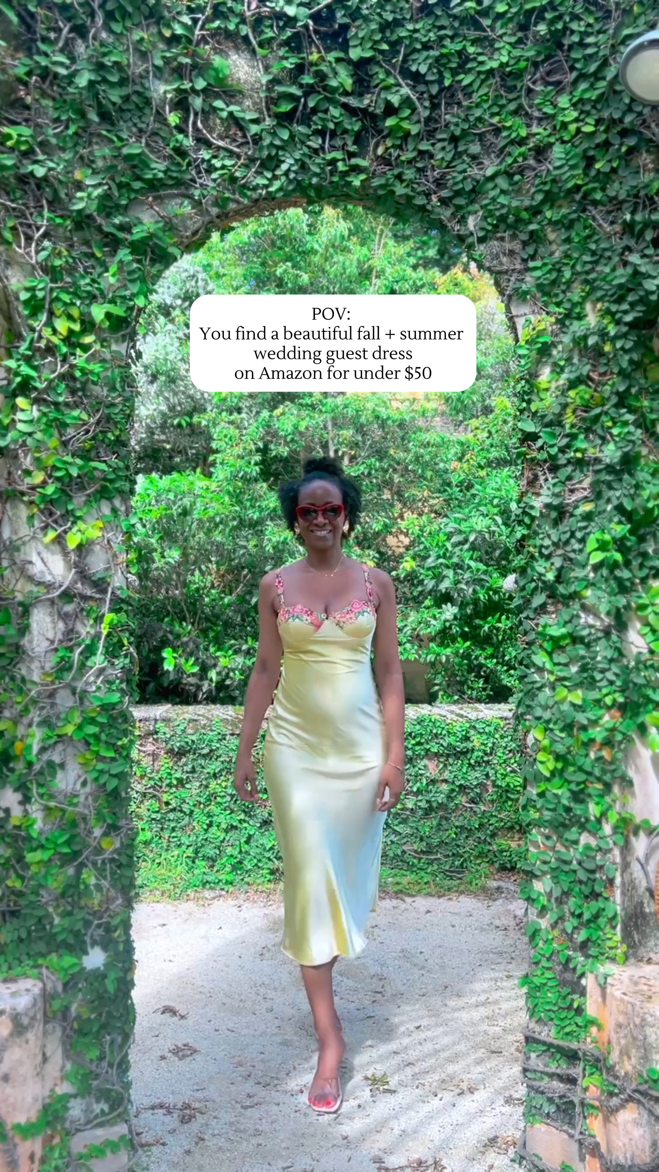 This Amazon dress is absolutely stunning! You can wear this dress as a wedding guest or date night during fall or summer! It fits TTS! Wearing size Small.

amazon finds, amazon fashion, fall wedding guest dress, summer wedding guest dress, date night dress

#LTKFindsUnder50 #LTKVideo #LTKWedding