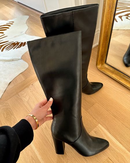 Kat Jamieson shares classic black boots. These are so affordable! 

#LTKSeasonal #LTKshoecrush #LTKfindsunder50