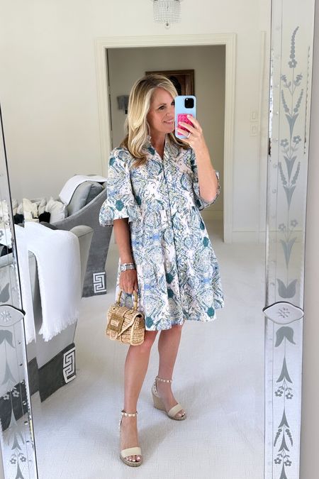 Beautiful watercolor dress from Avara . If it’s true to size. I’m 5’2” tall and wearing XS
Available in  XS - XL
Perfect for any spring occasion

#LTKSeasonal #LTKstyletip #LTKover40