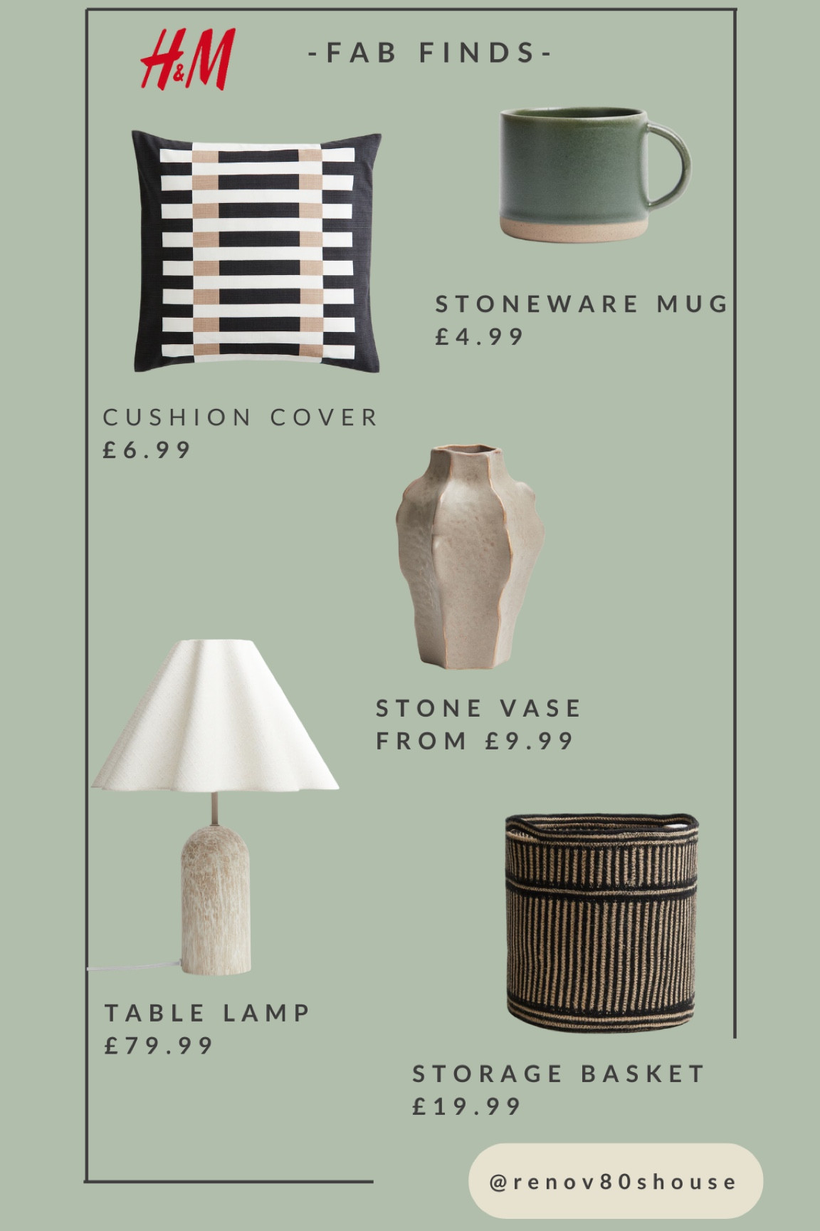 - Fab Finds - 
New in at H&M
Hope there’s something here you like 🤍🙌🏼

#LTKstyletip #LTKuk #LTKhome