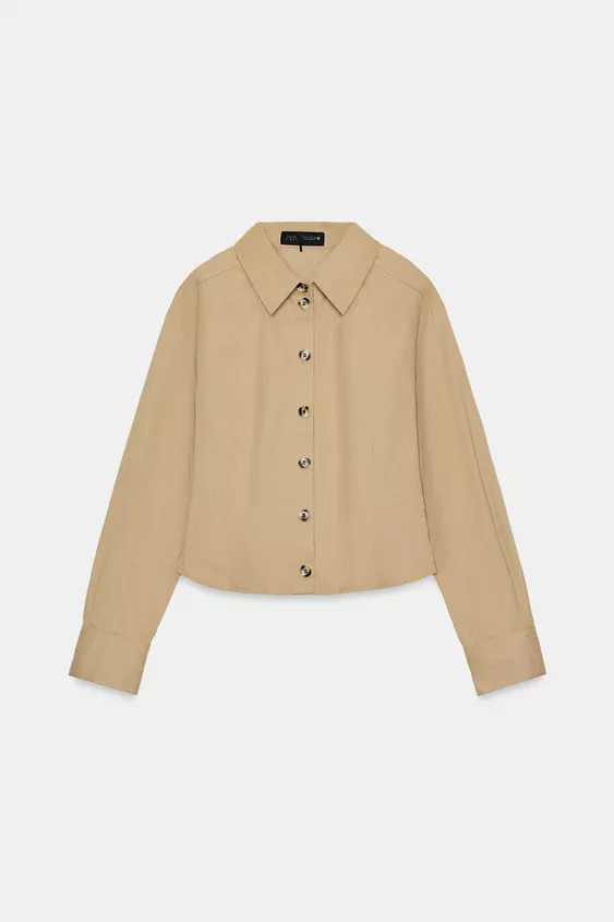 SOFT-TOUCH TAILORED SHIRT | Zara UK