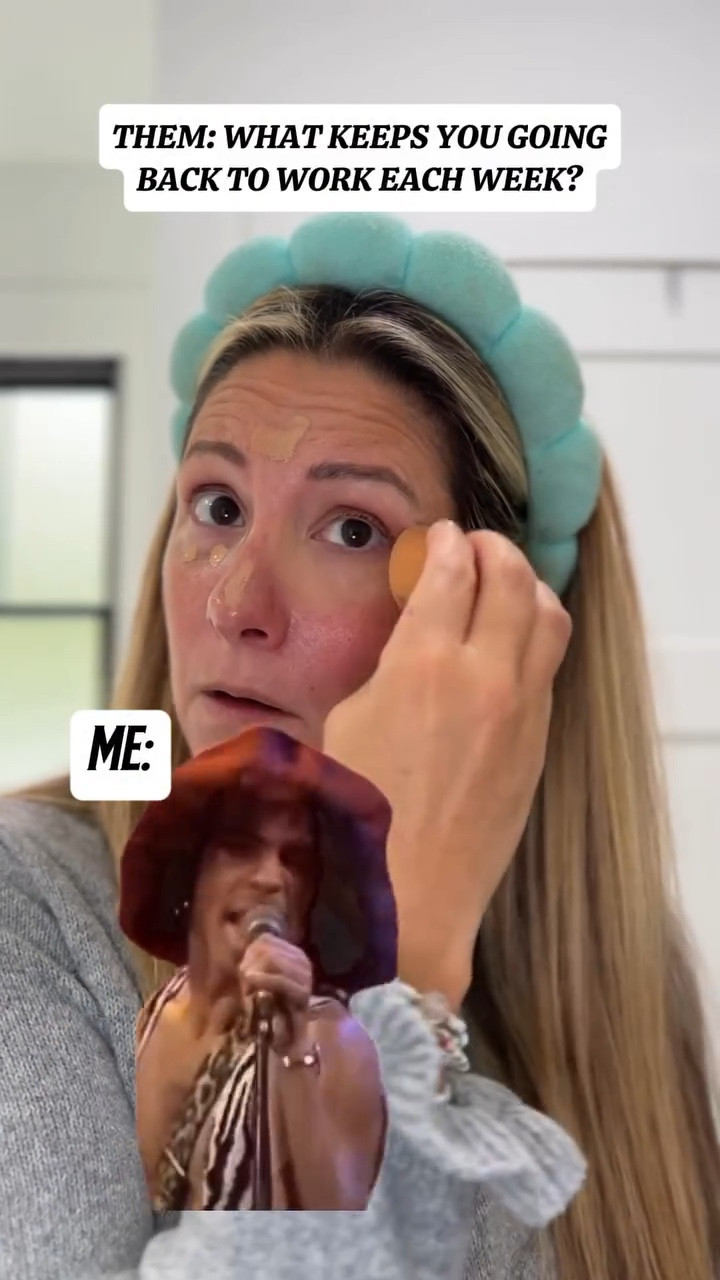 This is where I say "just give me money" moment! Say it with me: I love my job. I love my job. I love my job.

money problems, mom life, daily struggles, working girl, influencer journey, relatable content, burnout