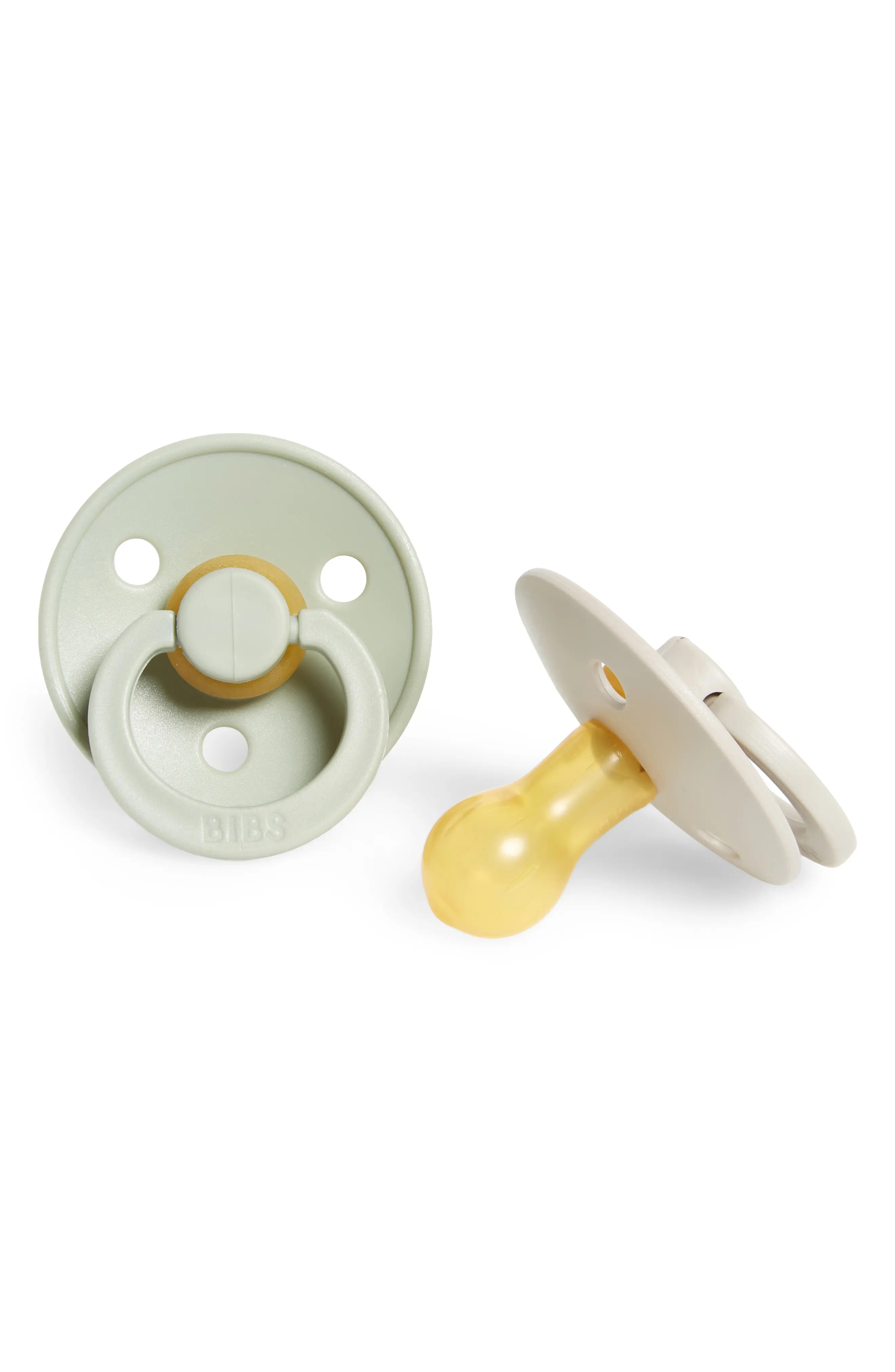 Infant Bibs Pacifier, Size One Size - Green | Nordstrom