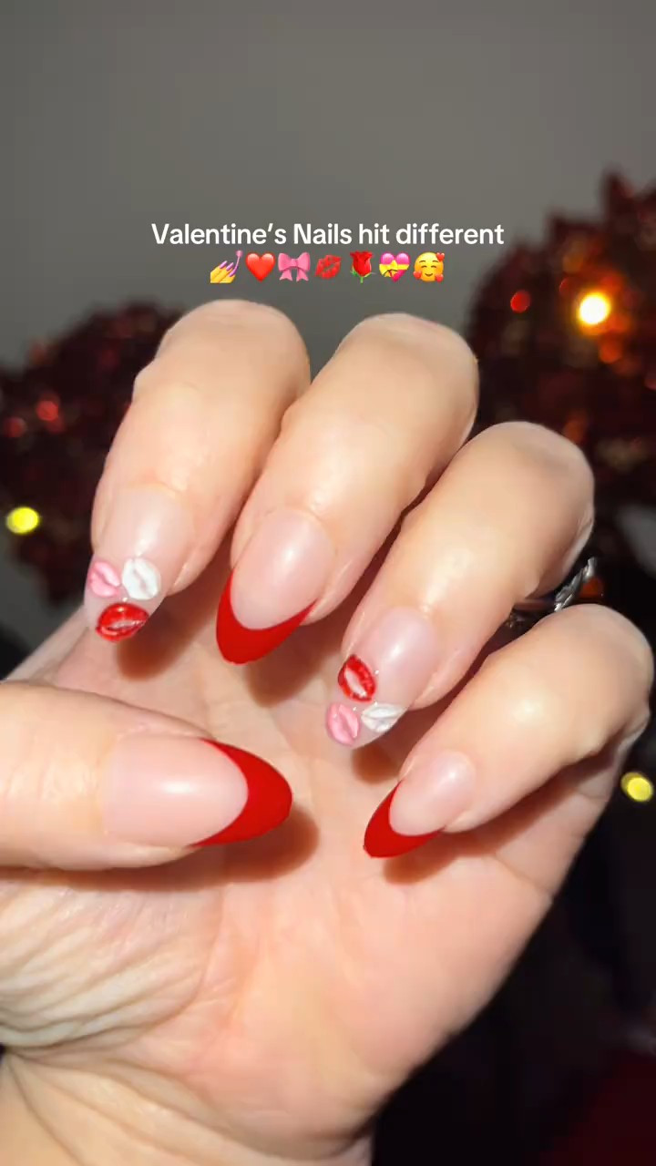 Valentine nails but make it EASY 💅💕Impress nails | press on nails | DIY manicure | no salon nails | affordable beauty find | at home nails | short cute nails | pink aesthetic | soft glam nails | low effort beauty | everyday pretty

#LTKValentine #LTKselfcare #LTKBeauty