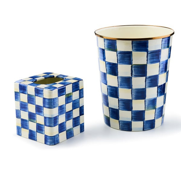 MacKenzie-Childs Royal Check 2 Piece Bath Set | MacKenzie-Childs