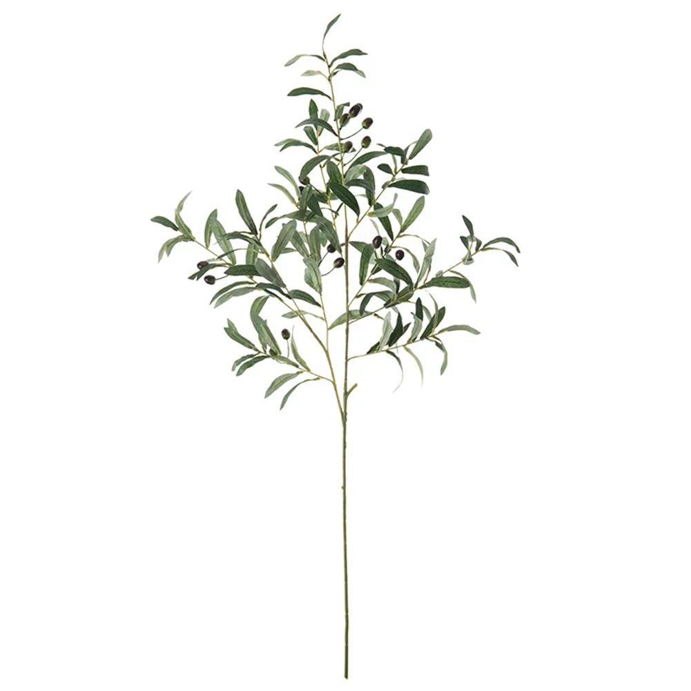 Yesbay 1Pc Artificial Olive Branch with Fruits Fake Plant Home Decor Photography Props - Walmart.... | Walmart (US)