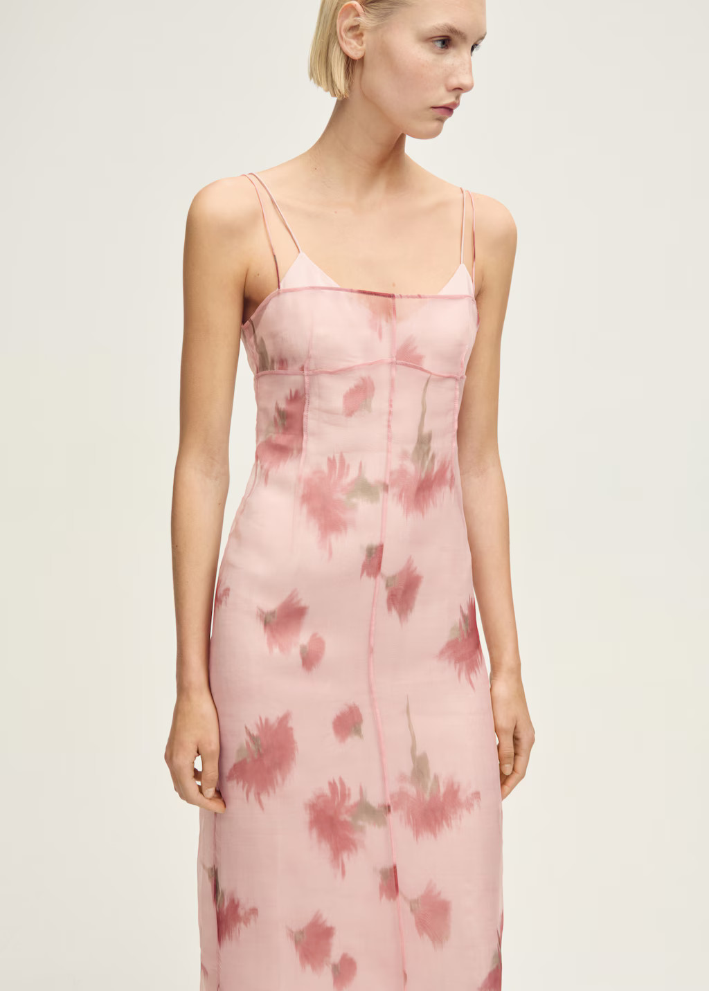 Floral-print combined dress - Women | MANGO USA | Mango (US/MX/AU)