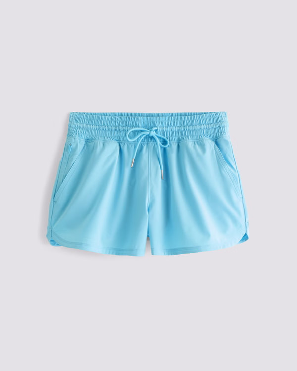 Women's YPB motionTEK High Rise Lined Workout Short | Women's Active | Abercrombie.com | Abercrombie & Fitch (US)