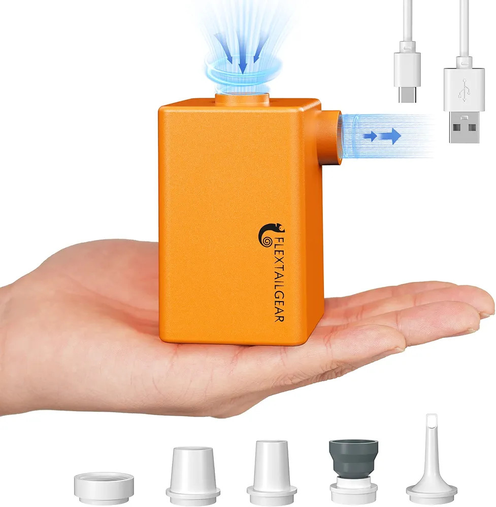 FLEXTAILGEAR - MAX Pump Plus Portable Air Pump with 3600mAh Battery USB Rechargeable Lightwight Q... | Amazon (US)