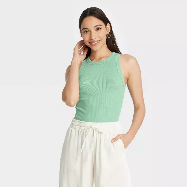 Women's Ribbed Tank Top - A New Day™ | Target