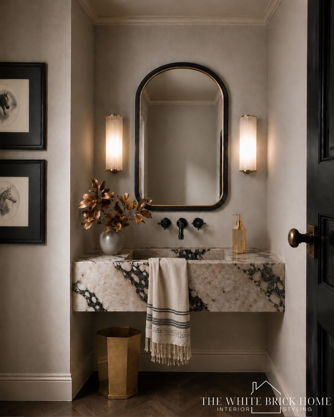 Loving this $23 trash can from Target - I also styled the coordinating soap dispenser for this high end designer powder room. 

Bathroom, bathroom accessories, bathroom design, powder room, powder room accessories, bathroom mirror, bathroom lighting, bathroom decor, bathroom ideas, bathroom mirror, McGee and co, target, wall art, cozy bathroom, Roman clay bathroom, home decor, home design, bathroom design, sink, McGee bathroom, McGee wall art

#LTKSeasonal #LTKHome #LTKSaleAlert