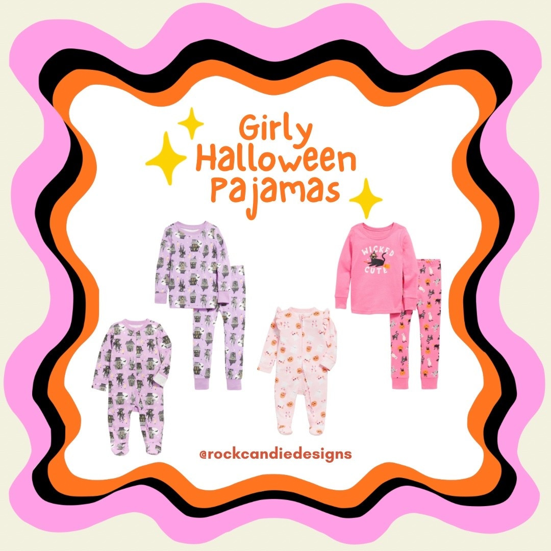Baby girl and toddler Halloween pajamas! I love these pink and purple options for girly Halloween jammies! They’re super cute and not at all scary and I’m a sucker for pink when it comes to all things Halloween! What’s cuter than matching sisters or matching cousin jammies?! Especially when they’re just under $10!

#LTKBaby #LTKHalloween #LTKKids