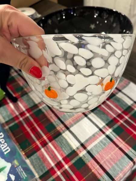 Pro tip, stock up on chic Halloween/fall items after the holiday is over! Such great sale prices and you’ll be happy you did. I’m obsessed with the little bowl. Comes in a. Pitcher version too. Keep an eye out on when they do additional sales as well.

#LTKHoliday #LTKGiftGuide #LTKsalealert