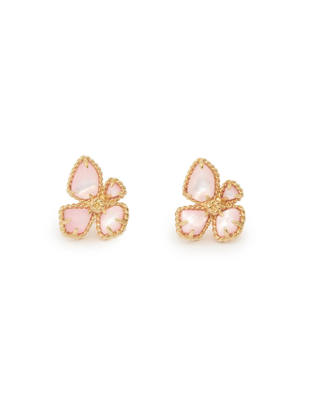 ZIMMERMANN Bloom Large Studs Earring Gold/Pink | ZIMMERMANN (US, CA, EU, MENA)