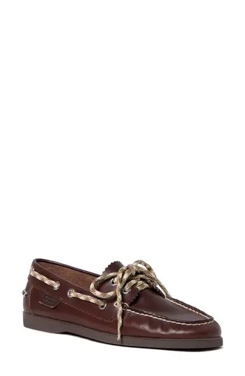 Loeffler Randall Franco Boat Shoe in Espresso/Brown/Butter at Nordstrom Rack, Size 6 | Nordstrom Rack