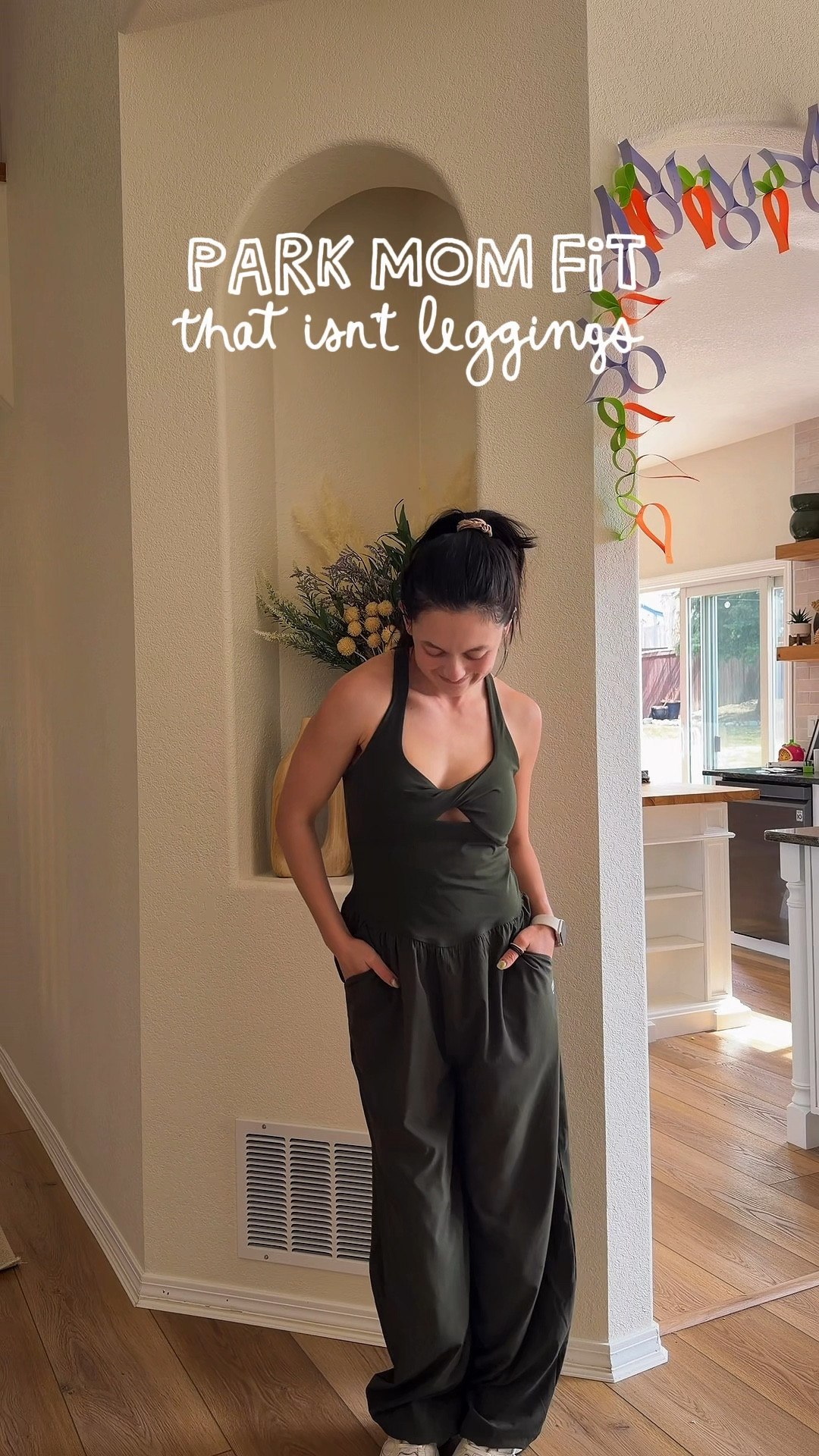 Fabletics jumpsuit. Athletic wear. Active jumpsuit. Park mom outfit. Busy mom outfit. 

#LTKgrwm #LTKmomlife #LTKootd