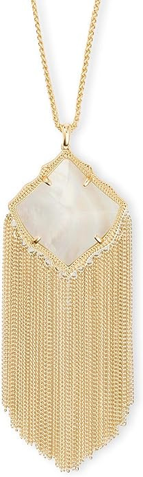 Kendra Scott Kingston Long Pendant Fringe Necklace for Women, Fashion Jewelry | Amazon (US)