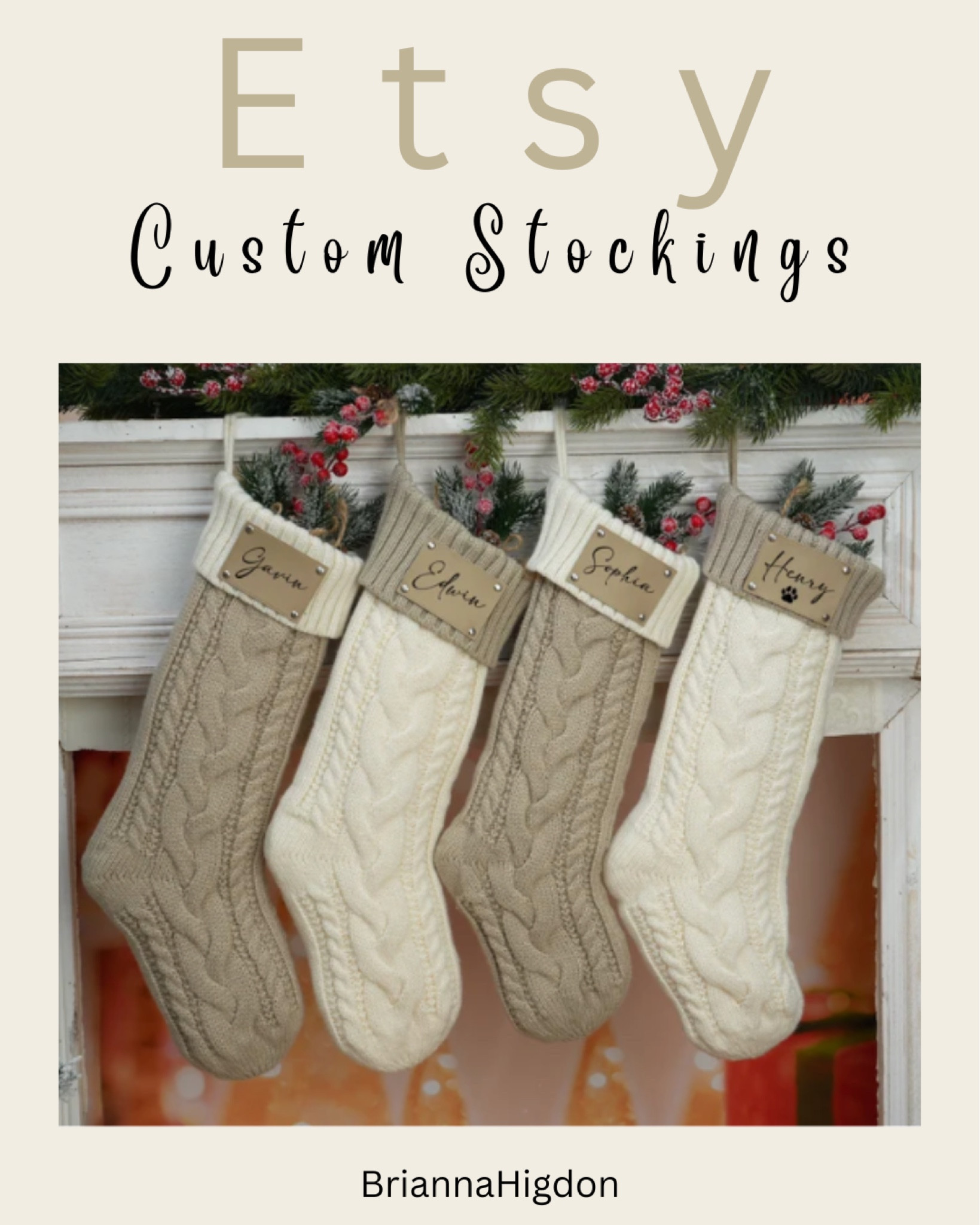 Check out these great custom Christmas stockings on Etsy

Christmas decor, Christmas stocking, Christmas decorations, custom stocking, Christmas stockings with name

#christmas #holiday #christmasdecor #christmasstocking 

#LTKgiftguide #LTKkids #LTKfamily
