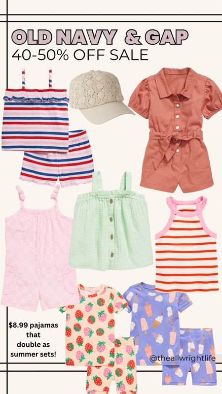 Cute toddler girls roundup. I purchased the pajamas during the last sale. I buy the new version every year because they double as summer sets which really makes a good bang for your buck!

#LTKfamily #LTKbaby #LTKkids