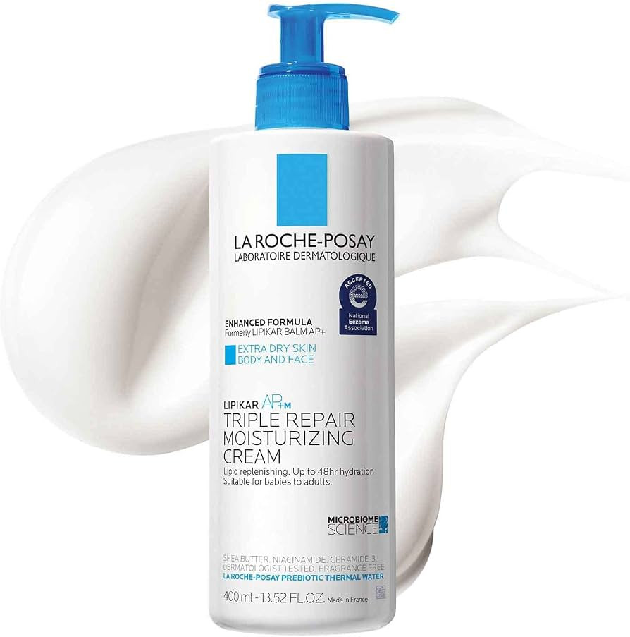 La Roche-Posay Lipikar Daily Repair Moisturizing Lotion Full Size & Travel Size Skin Care Set | B... | Amazon (US)