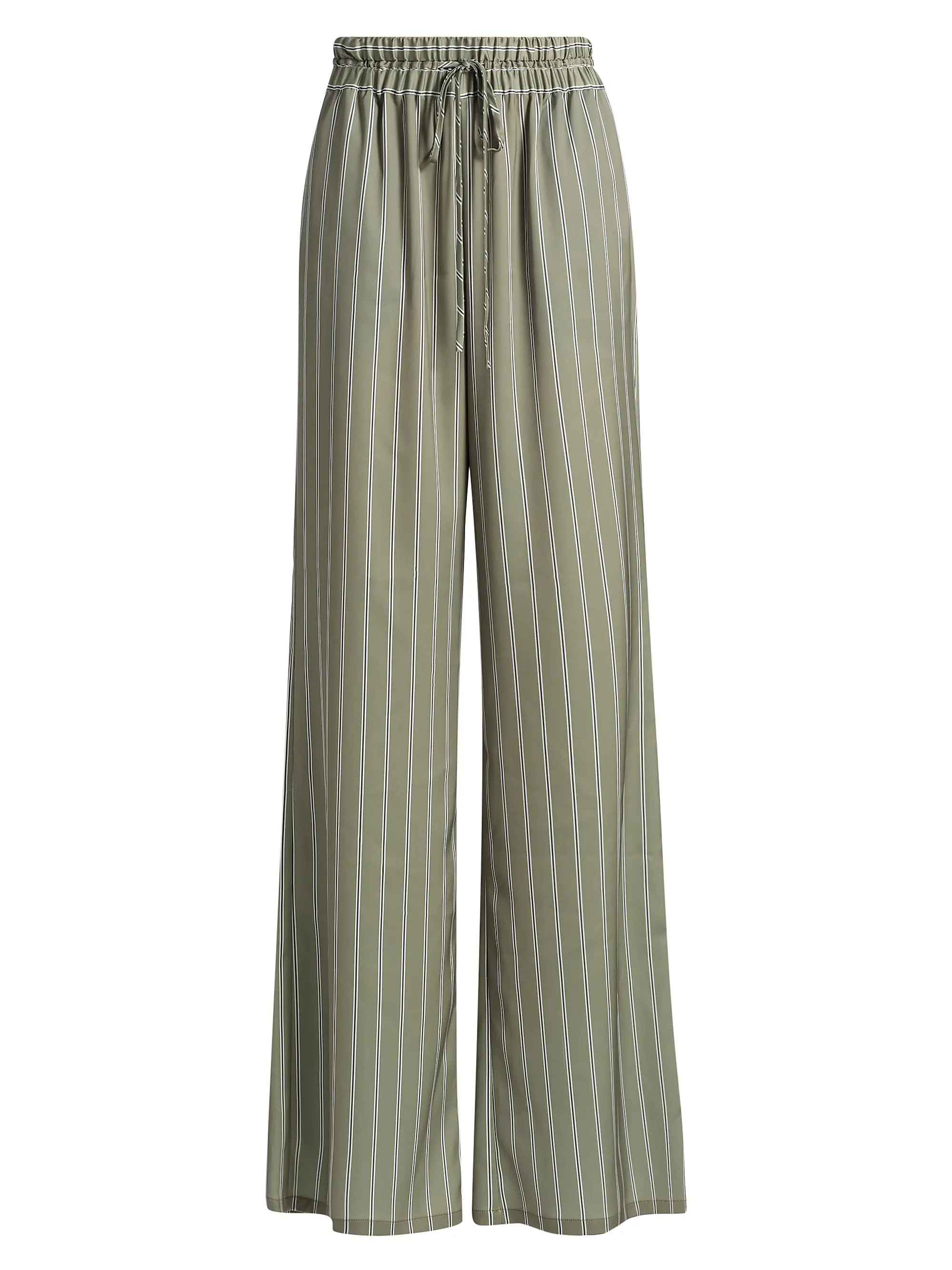 Sylvie Striped Wide-Leg Pants | Saks Fifth Avenue
