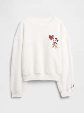 GapKids × Disney Mickey Mouse Oversized Wedge Sweatshirt | Gap Factory