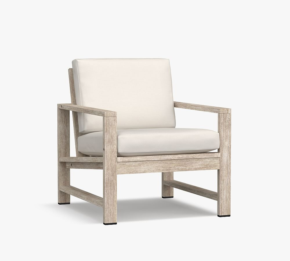 Indio FSC® Eucalyptus Outdoor Lounge Chair | Pottery Barn (US)
