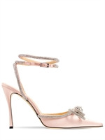 MACH & MACH110MM LVR EXCLUSIVE DOUBLE BOW PUMPS | Luisaviaroma