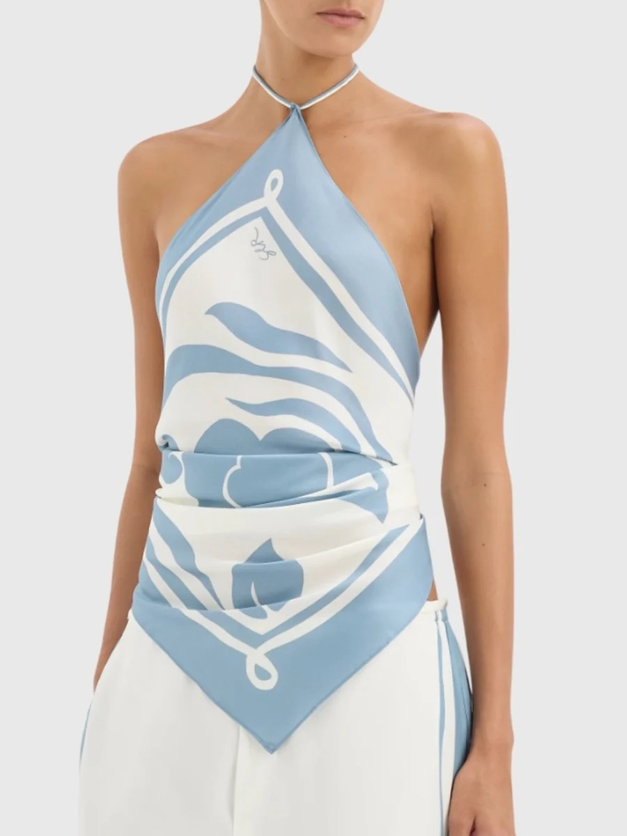 SIR. Women's Lilou Scarf Top | Saint Bernard