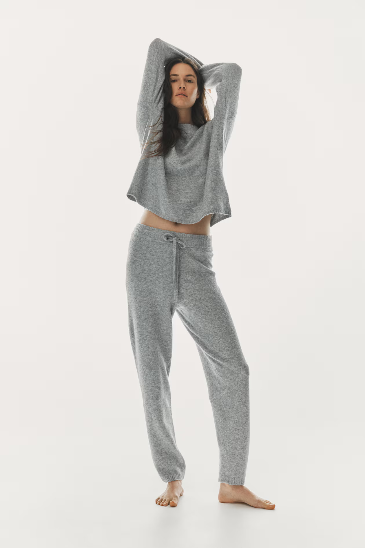 Jumper - Grey marl - Ladies | H&M GB | H&M (UK, MY, IN, SG, PH, TW, HK)