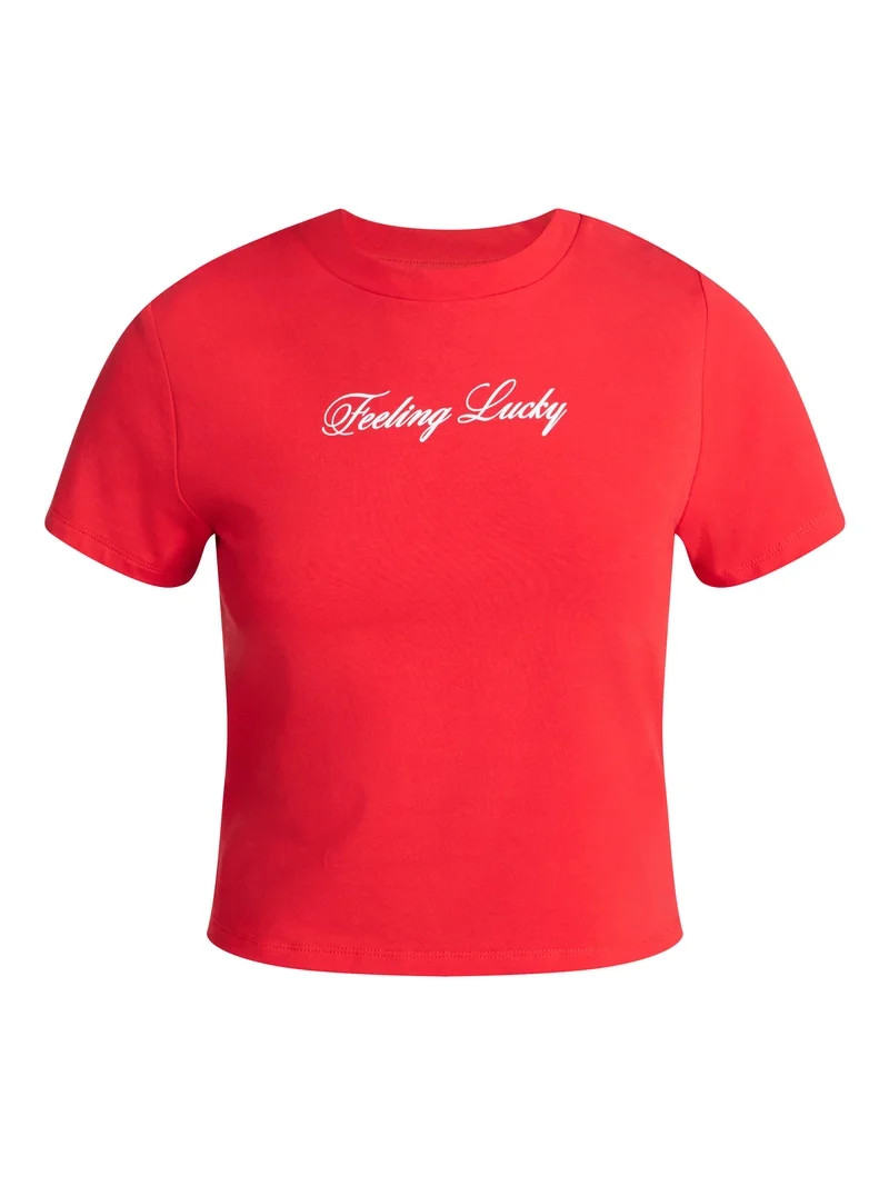 No Boundaries Graphic Baby Sleep Tee with Short Sleeves, Women's XS-XXL | Walmart (US)