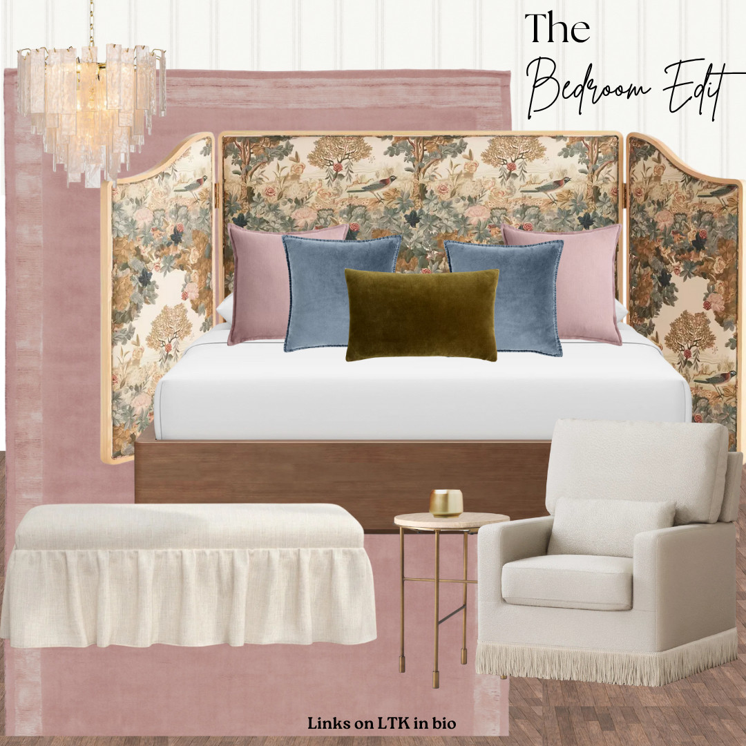 Feminine, whimsical bedroom design!  

 #LTKHome #LTKFindsUnder100