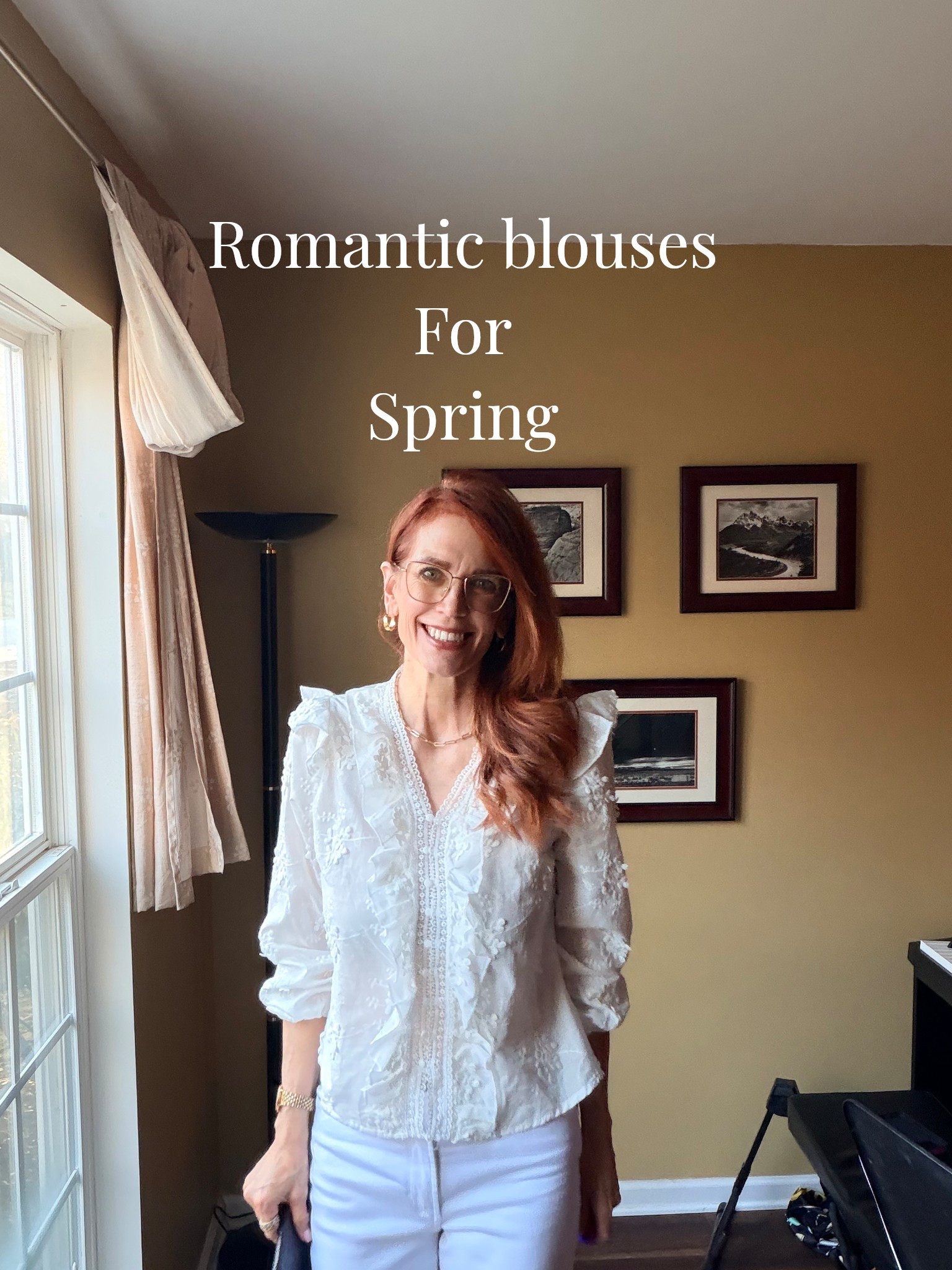 Sharing a collection of curated #springblouses with a feminine touch! 
#Spring #blouses #Spring 
Tops are in small 

#LTKOver40 #LTKootd #LTKSpringSale