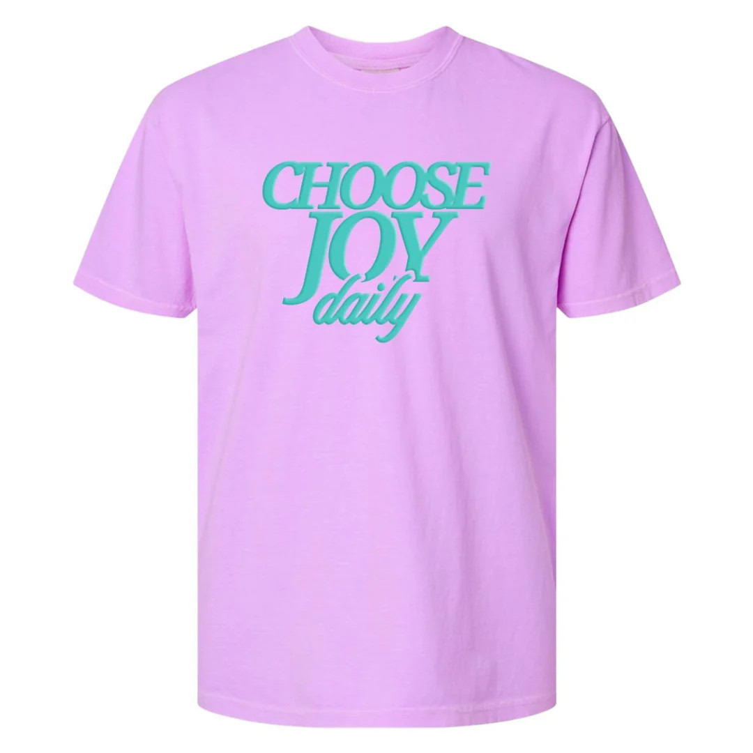 PUFF 'Choose Joy Daily' T-Shirt | United Monograms
