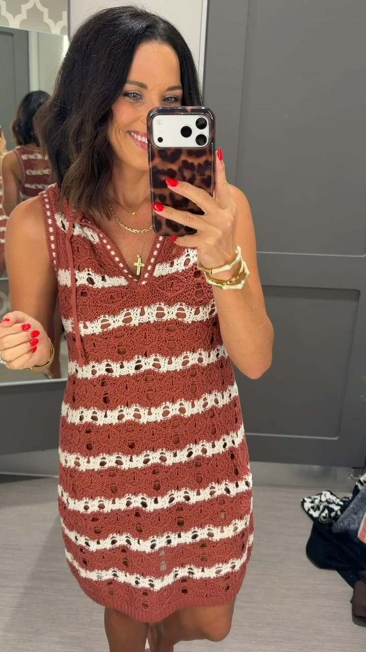 This crochet dress looks so much more expensive than it is! 🤎 The knit detail is so cute, and it’s the perfect throw-on dress for beach days or vacation.

✨ Wearing an XS
✨ 5’3” for reference

#TargetStyle #TargetFinds #TargetFashion #BeachDress #SummerDress #VacationStyle #AffordableFashion #LTKStyle #LTKCreator #StyleOnABudget