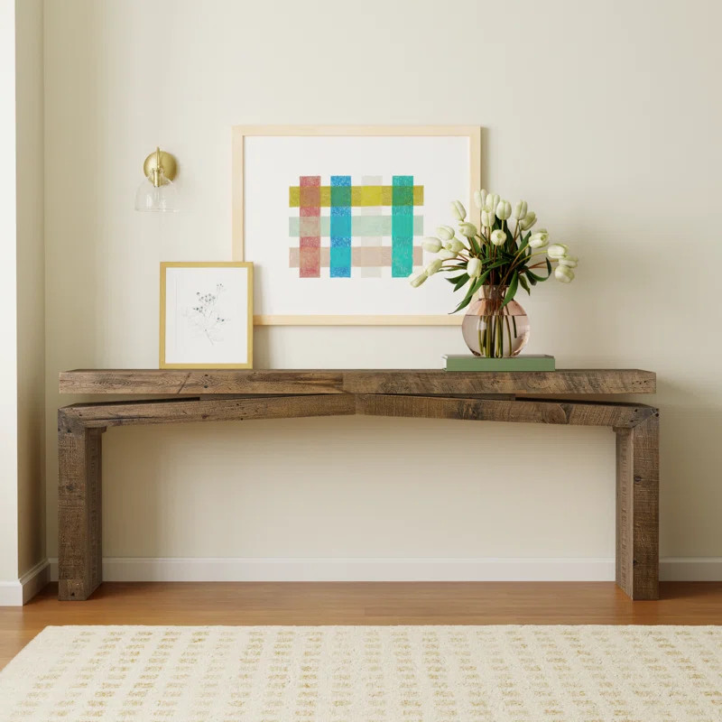 Henn Solid Wood Console Table | Wayfair North America