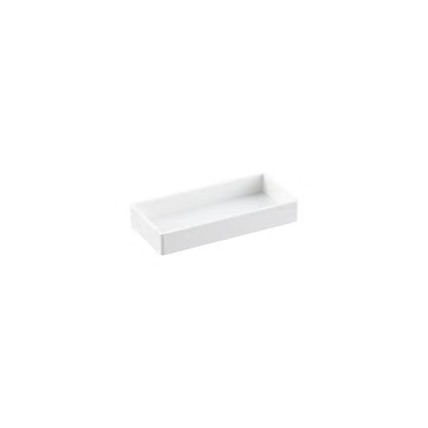 Poppin Small Accessory Tray White | The Container Store