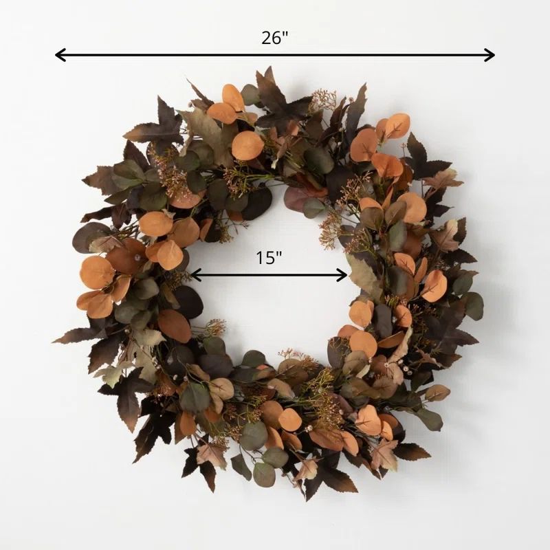 Mcphee Fabric Wreath | Wayfair North America