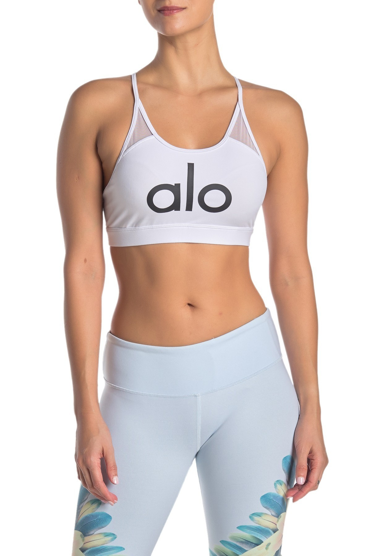 Alo | Starlet Logo Sports Bra | HauteLook | Hautelook